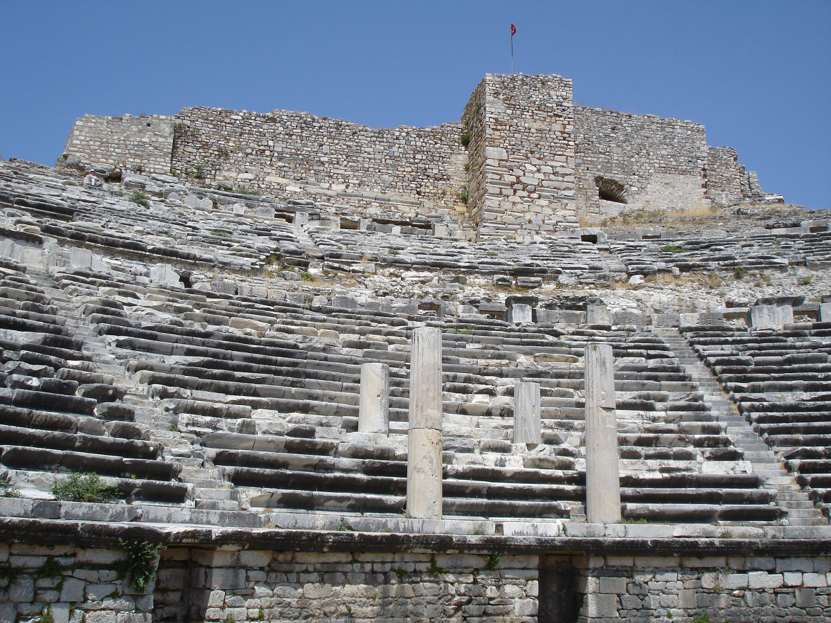 Byzantine Fortress in the Theatre of Milet