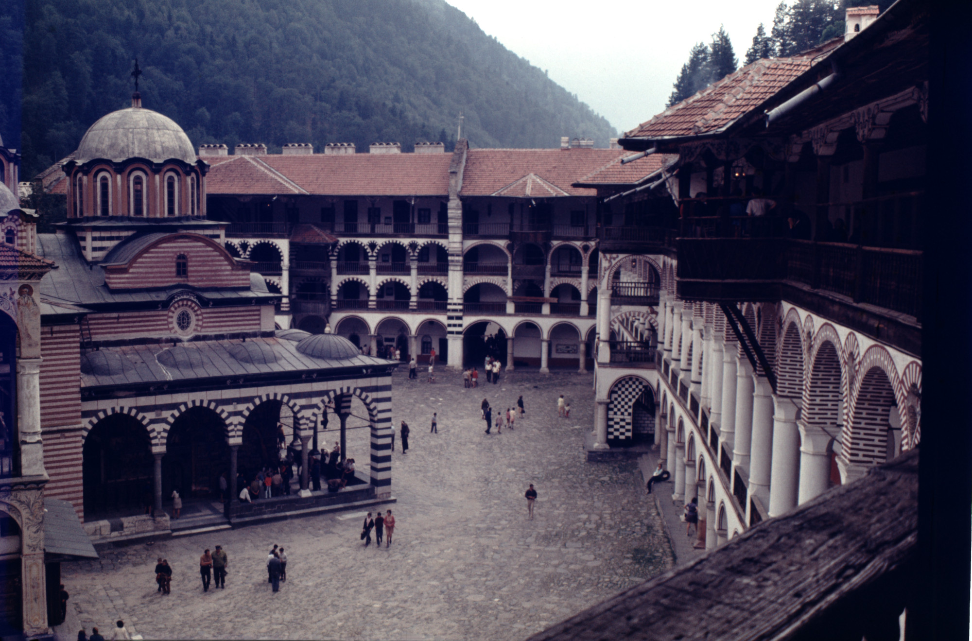 A Visit to the Monastery of Rila in Bulgaria in the 1970s